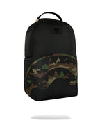 Futurebag™ Shark Central: Ghost Mode Backpack Black Camo Outdoor