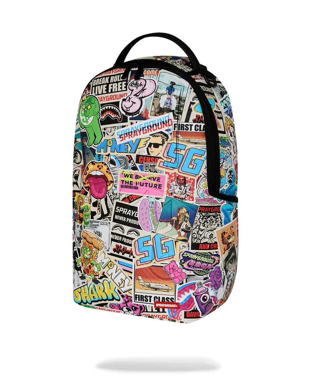 Futurebag™ Life's A Movie Backpack Multi Graphic Shoulder Strap