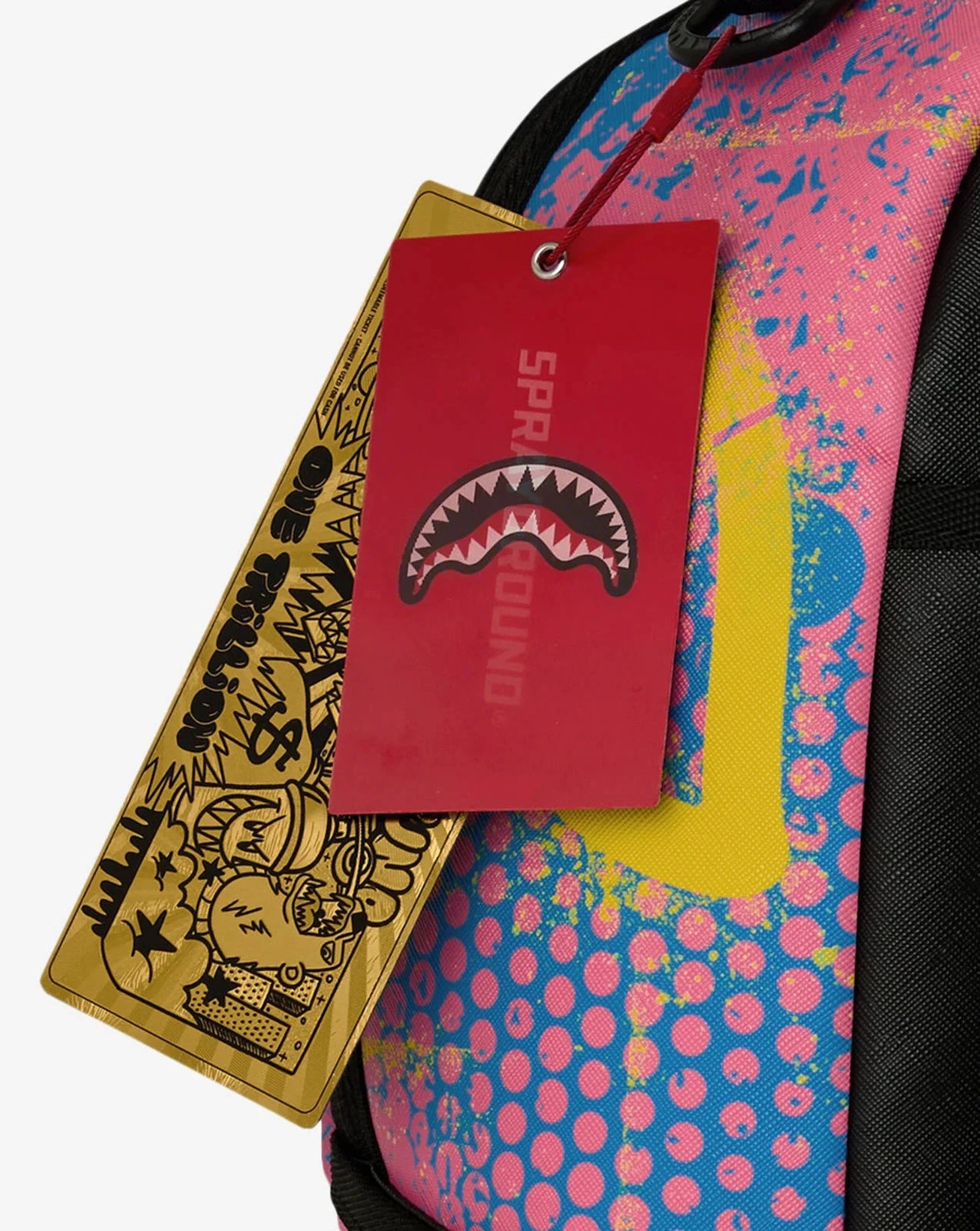 Futurebag™ Pink Panther Spray Can Backpack Multi Adjustable Strap