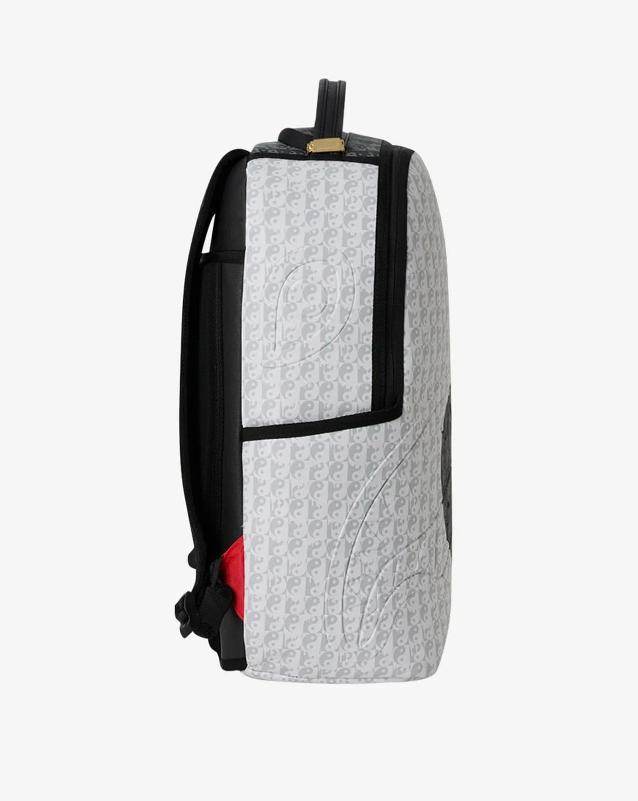 Futurebag™ Ying Yang Backpack Black Graphic Adjustable Strap