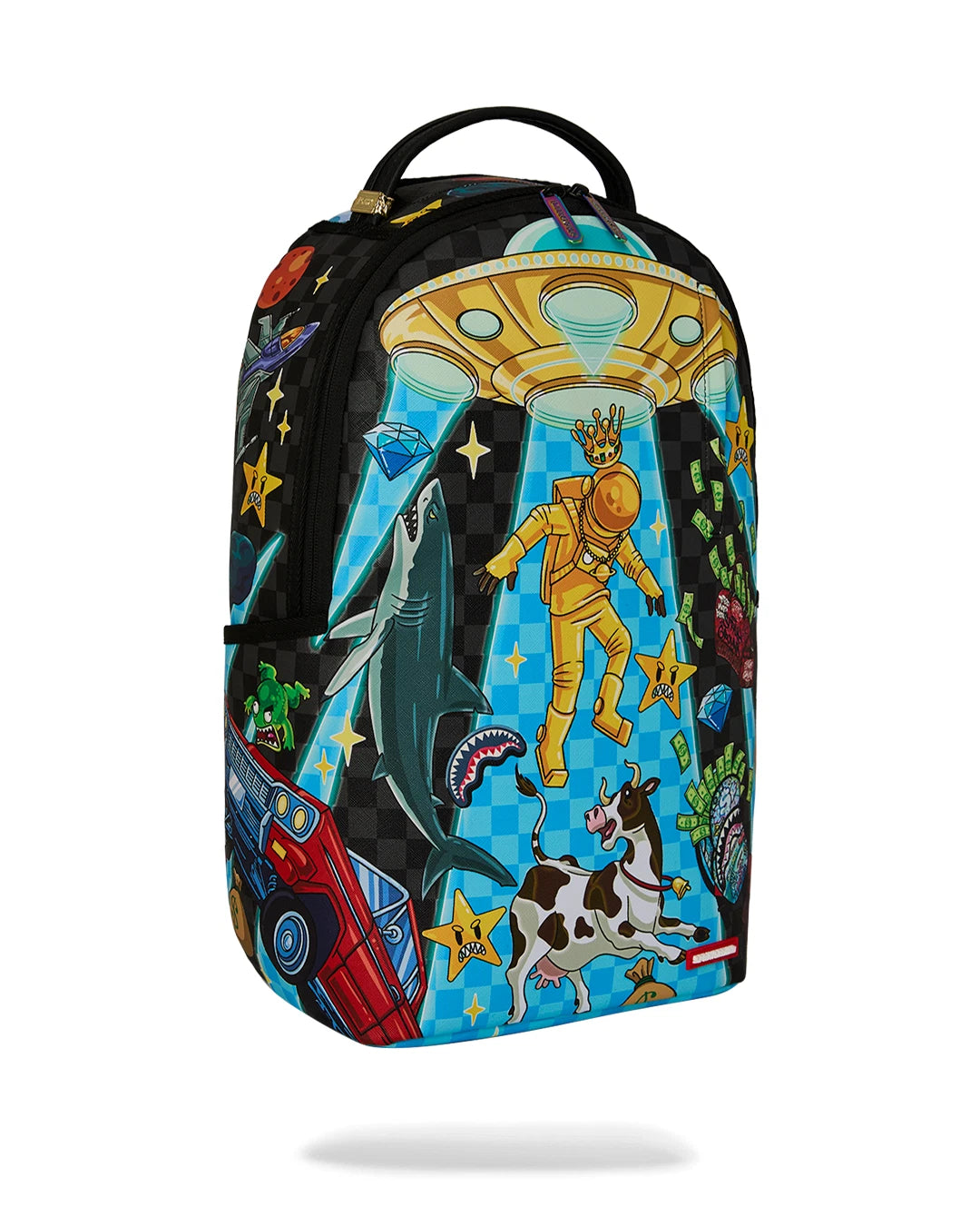 Futurebag™ Space Warped RMX Backpack Graphic Top Handle