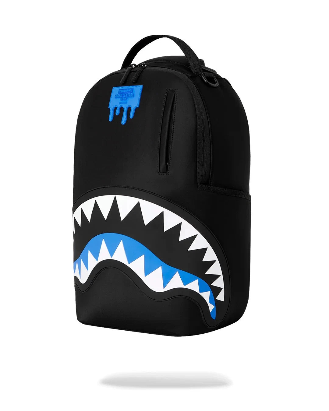 Futurebag™ Shark Central Passport Backpack Black Shoulder Strap