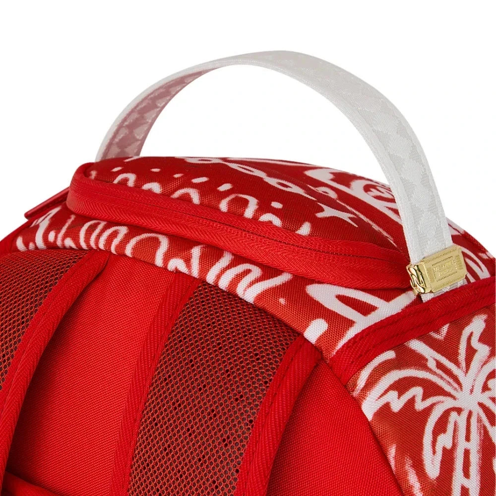 Futurebag™ Graffiti Wall Red Backpack Red Shoulder Strap