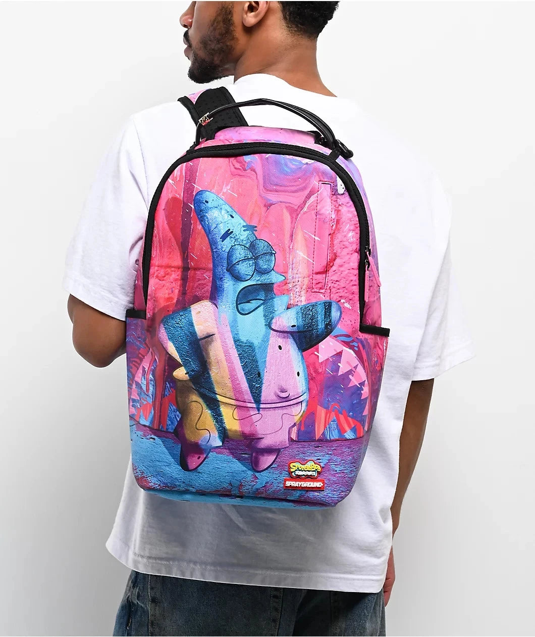 Futurebag™ x SpongeBob SquarePants Painted Patrick Multi Backpack