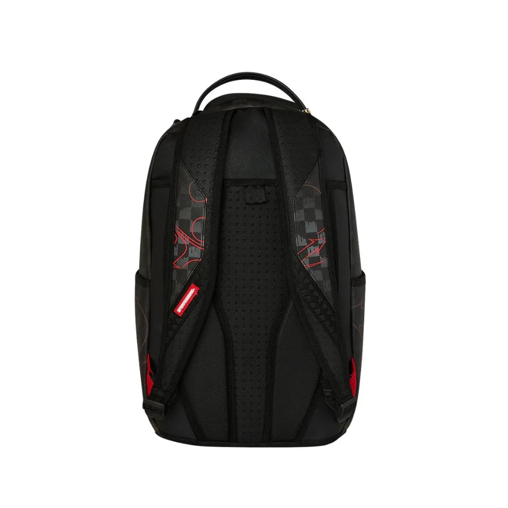 Futurebag™ Subway Vandals Backpack Black Graphic Shoulder Strap