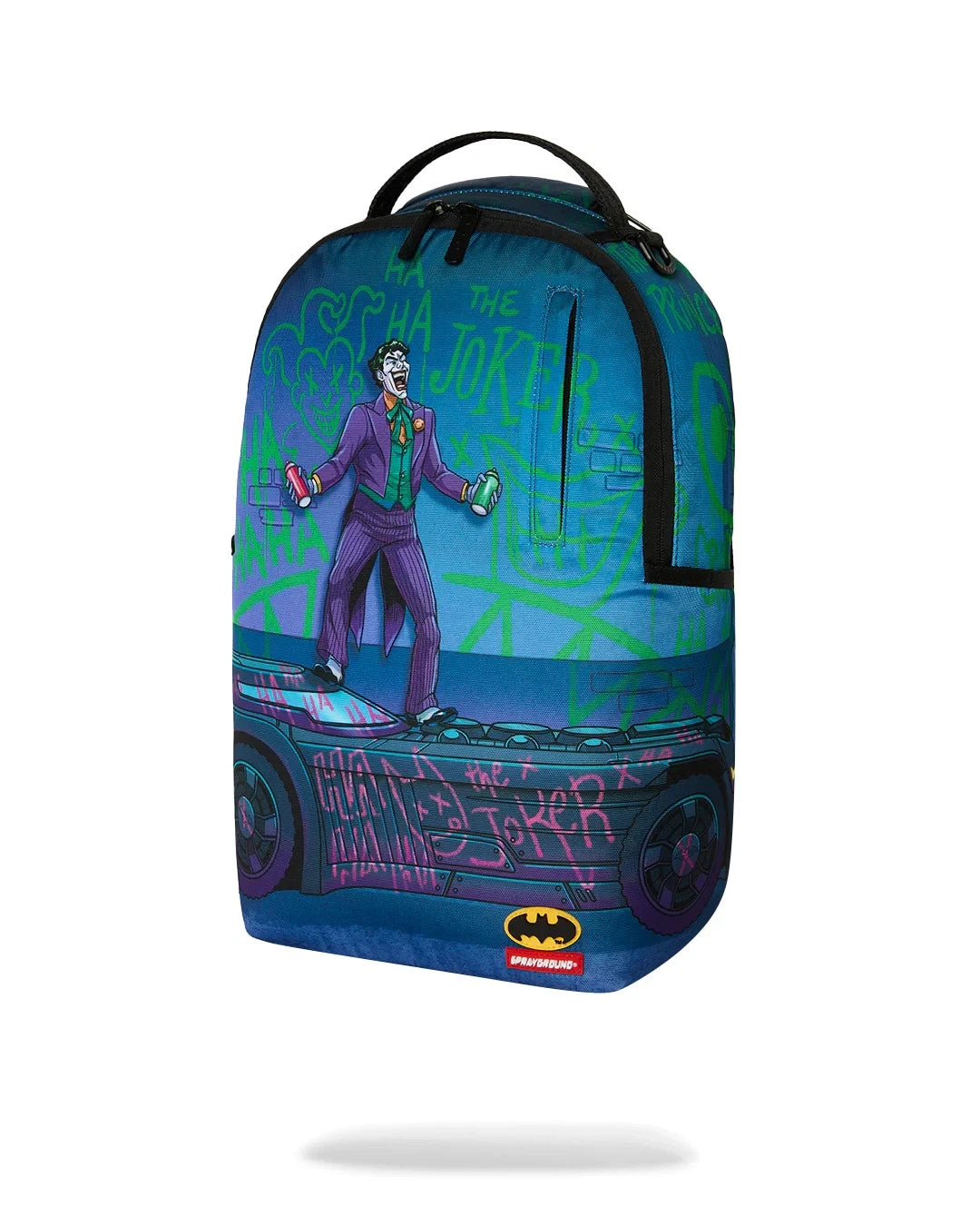 Futurebag™ DC Joker NO Rules Backpack Blue Shoulder Strap
