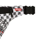 Futurebag™ Mix and Match Scribble Savvy Black Crossbody Strap Backpack