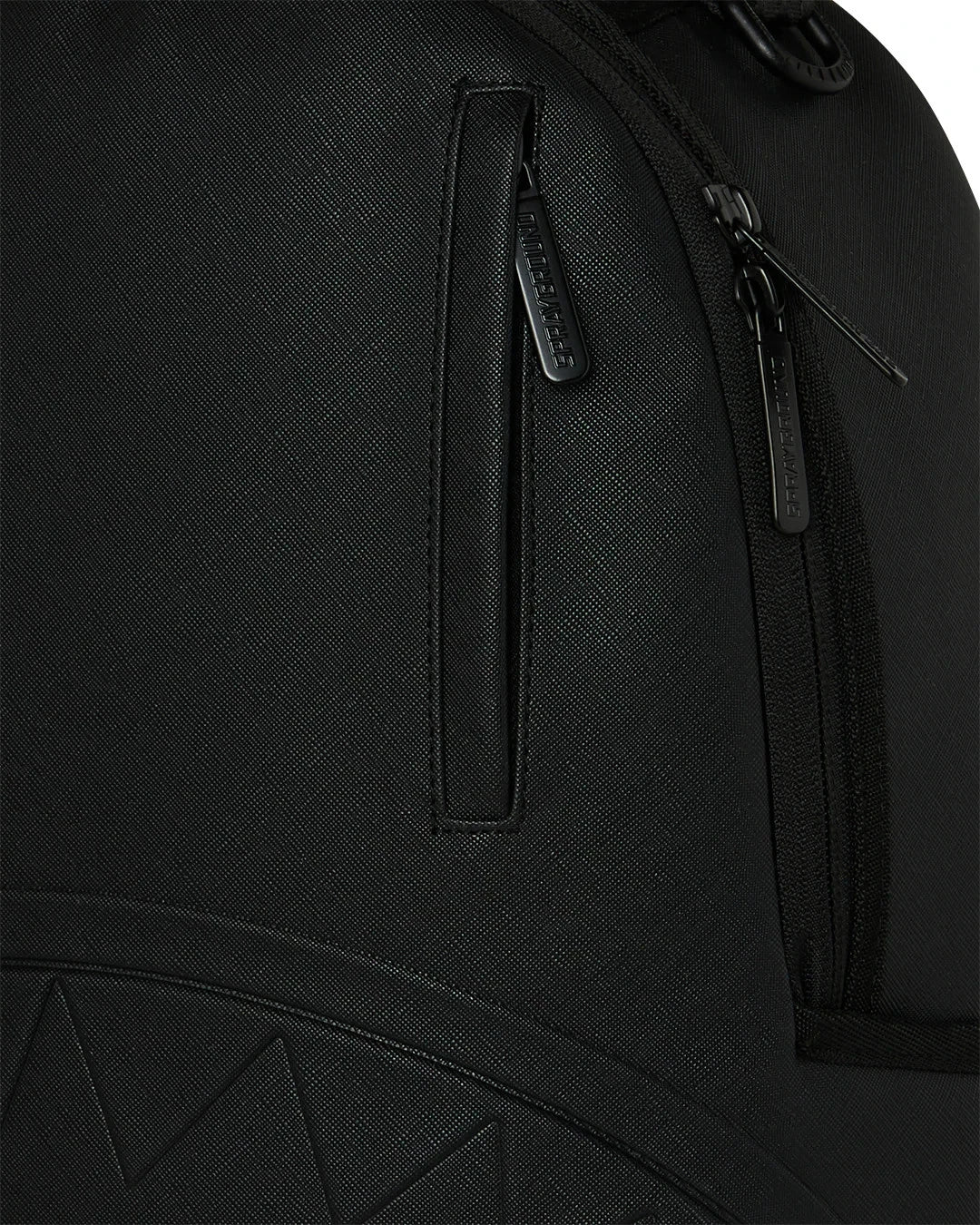 Futurebag™ The Golden Fang Shark Backpack Black Shoulder Strap