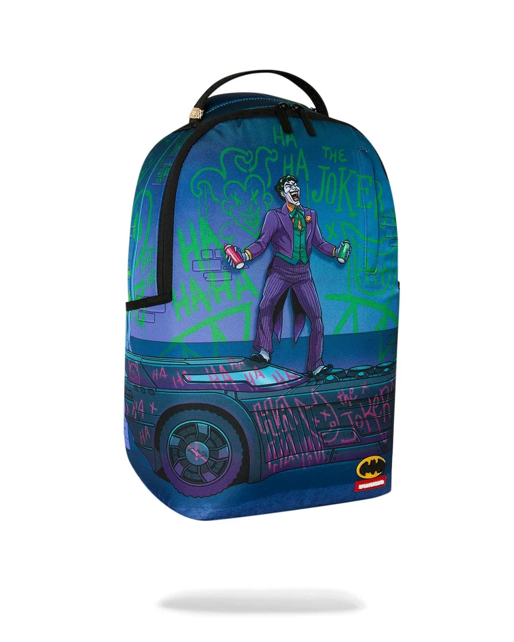 Futurebag™ DC Joker NO Rules Backpack Blue Shoulder Strap