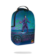 Futurebag™ DC Joker NO Rules Backpack Blue Shoulder Strap