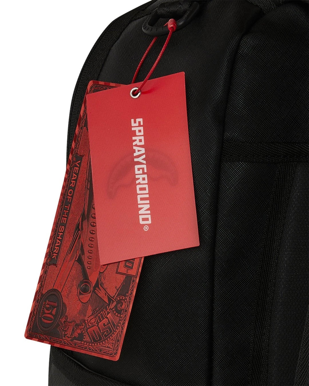 Futurebag™ of Money on Fire Backpack Black Adjustable Straps