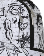 Futurebag™ Class Dismissed Backpack White Graphic Shoulder Strap