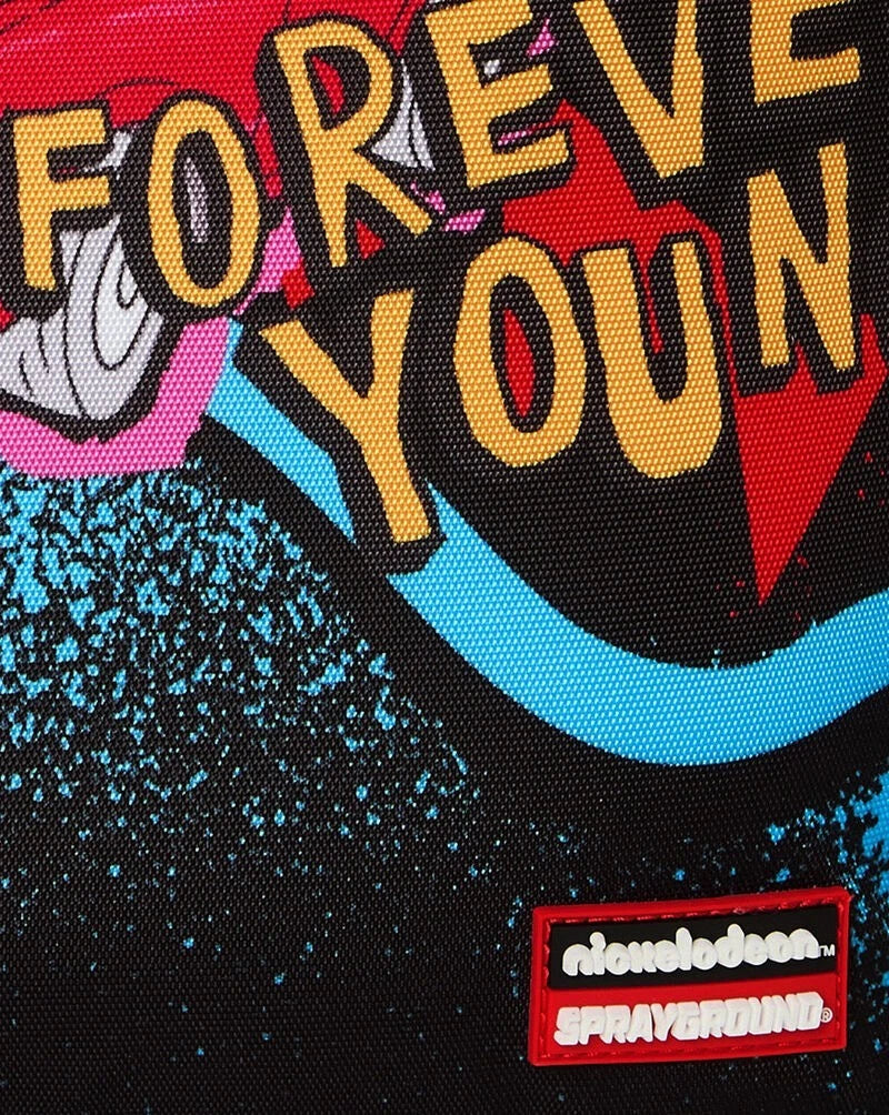 Futurebag™ Rugrats Forever Young Backpack Black Adjustable Strap
