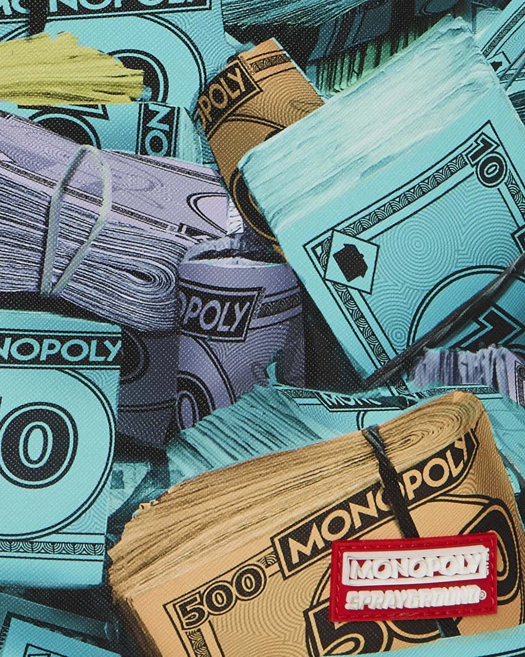 Futurebag™ Monopoly Money Stacks Backpack Multi Top Handle