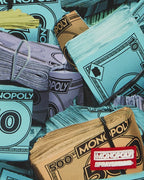 Futurebag™ Monopoly Money Stacks Backpack Multi Top Handle