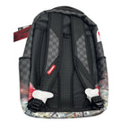 Futurebag™ Black Checkerboard Graphic Shoulder Strap Backpack