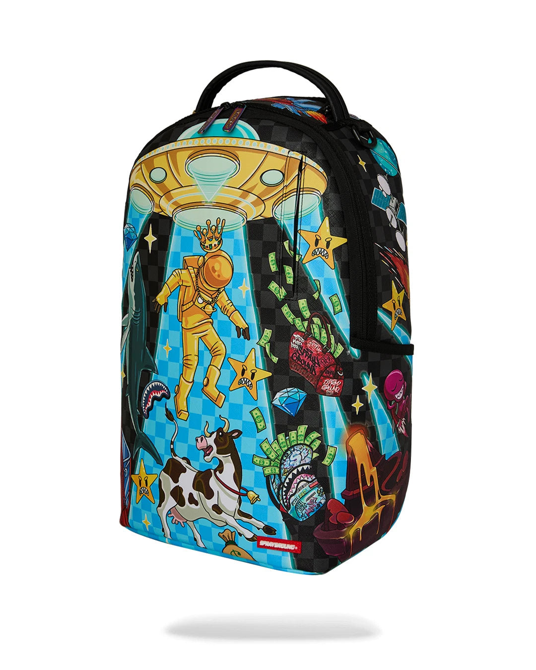 Futurebag™ Space Warped RMX Backpack Graphic Top Handle