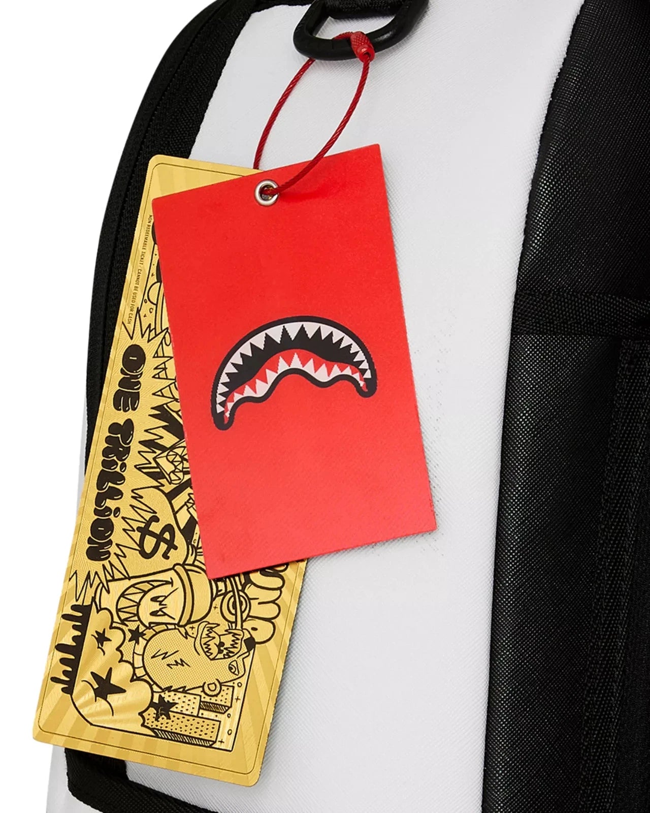 Futurebag™ Shark Central Bubble Shark Backpack White Outdoor