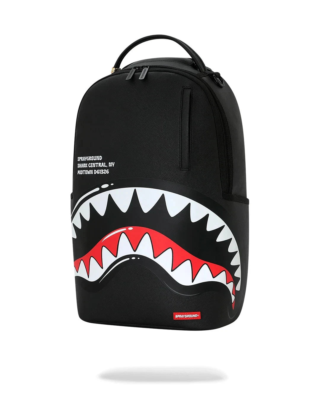 Futurebag™ Shark Central Bubble Shark Backpack Black Top Handle