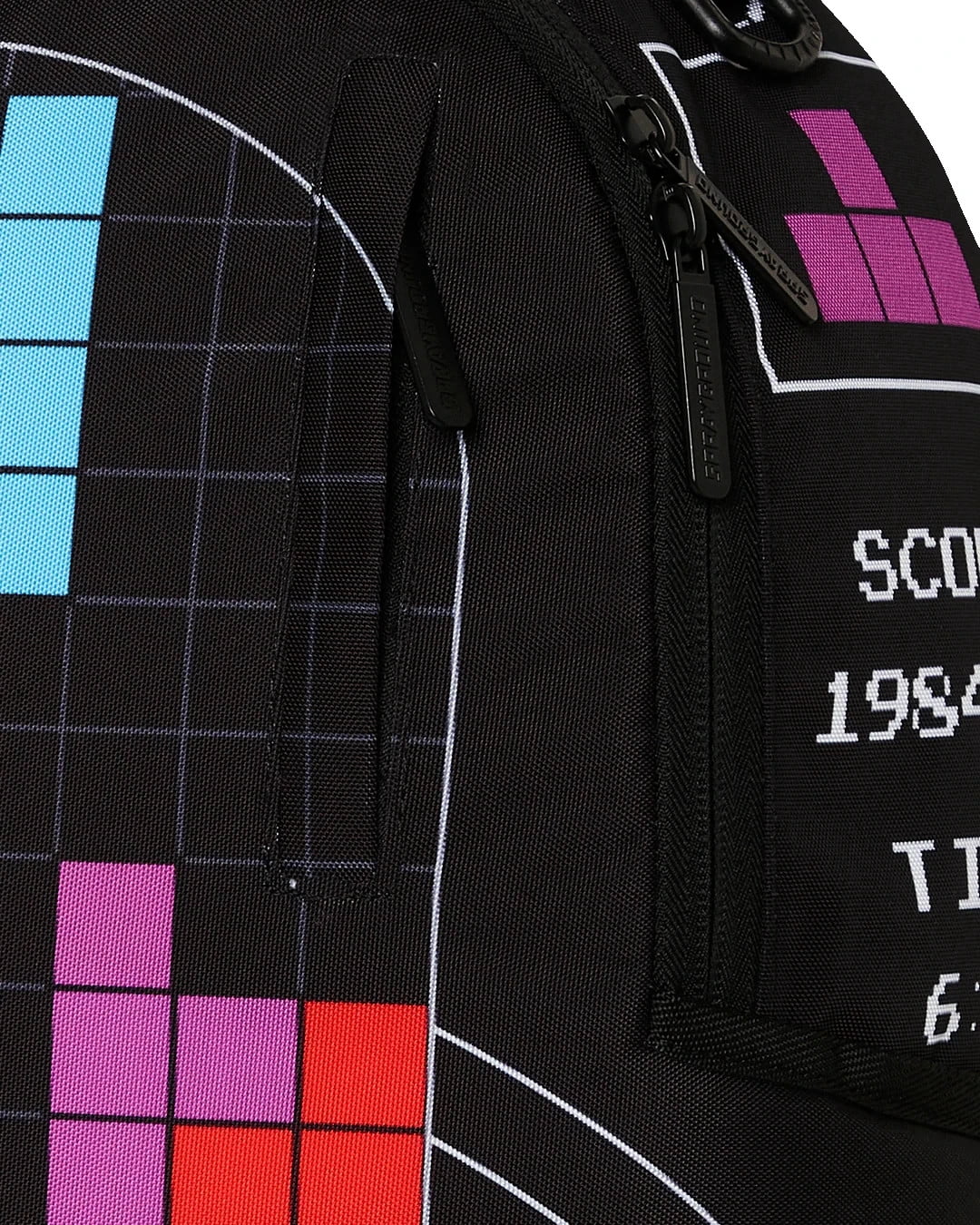 Futurebag™ Tetris With Diablo and Money Bear Multicolor Backpack
