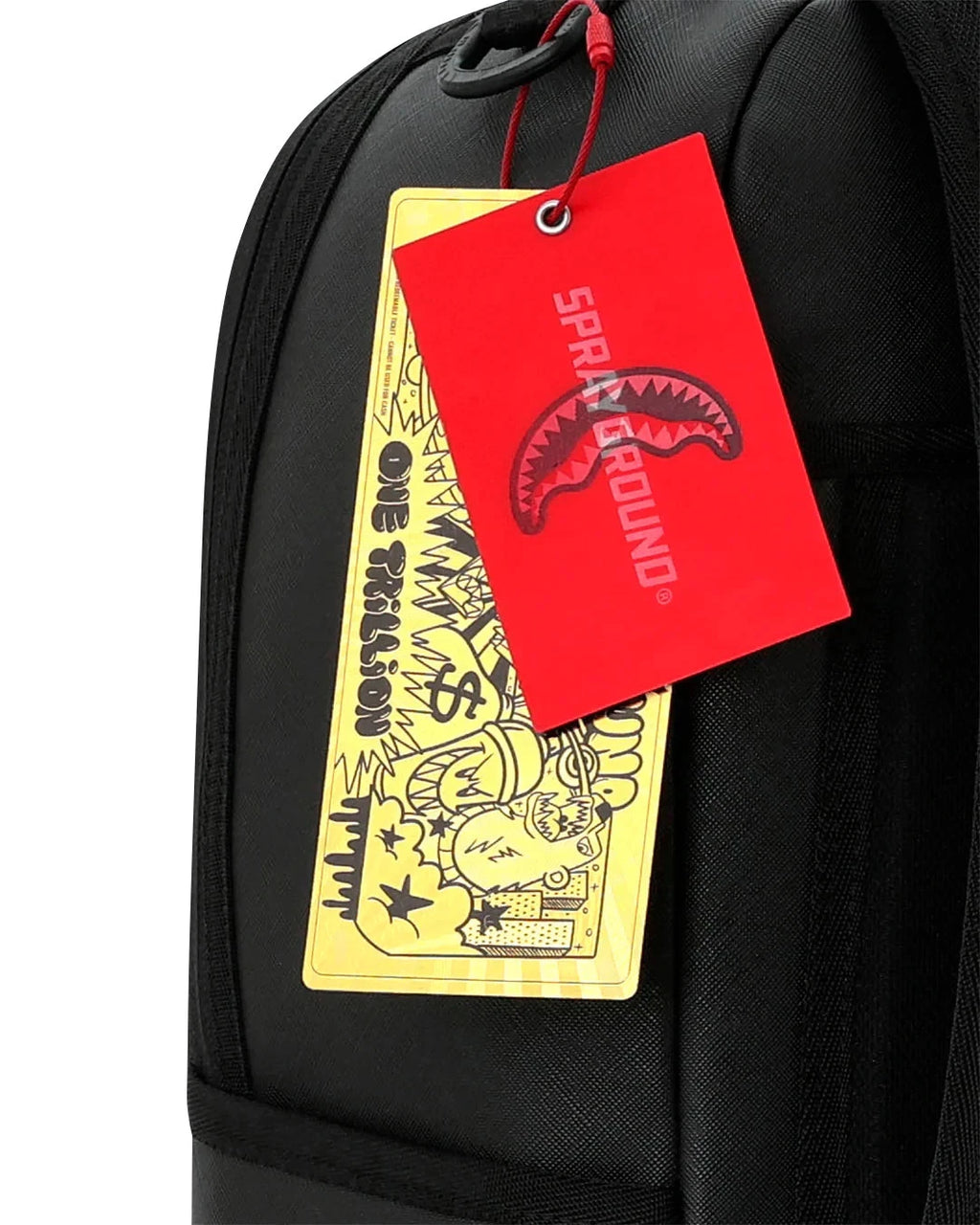 Futurebag™ Shark Central Bubble Shark Backpack Black Top Handle