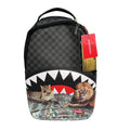 Futurebag™ Black Checkerboard Graphic Shoulder Strap Backpack