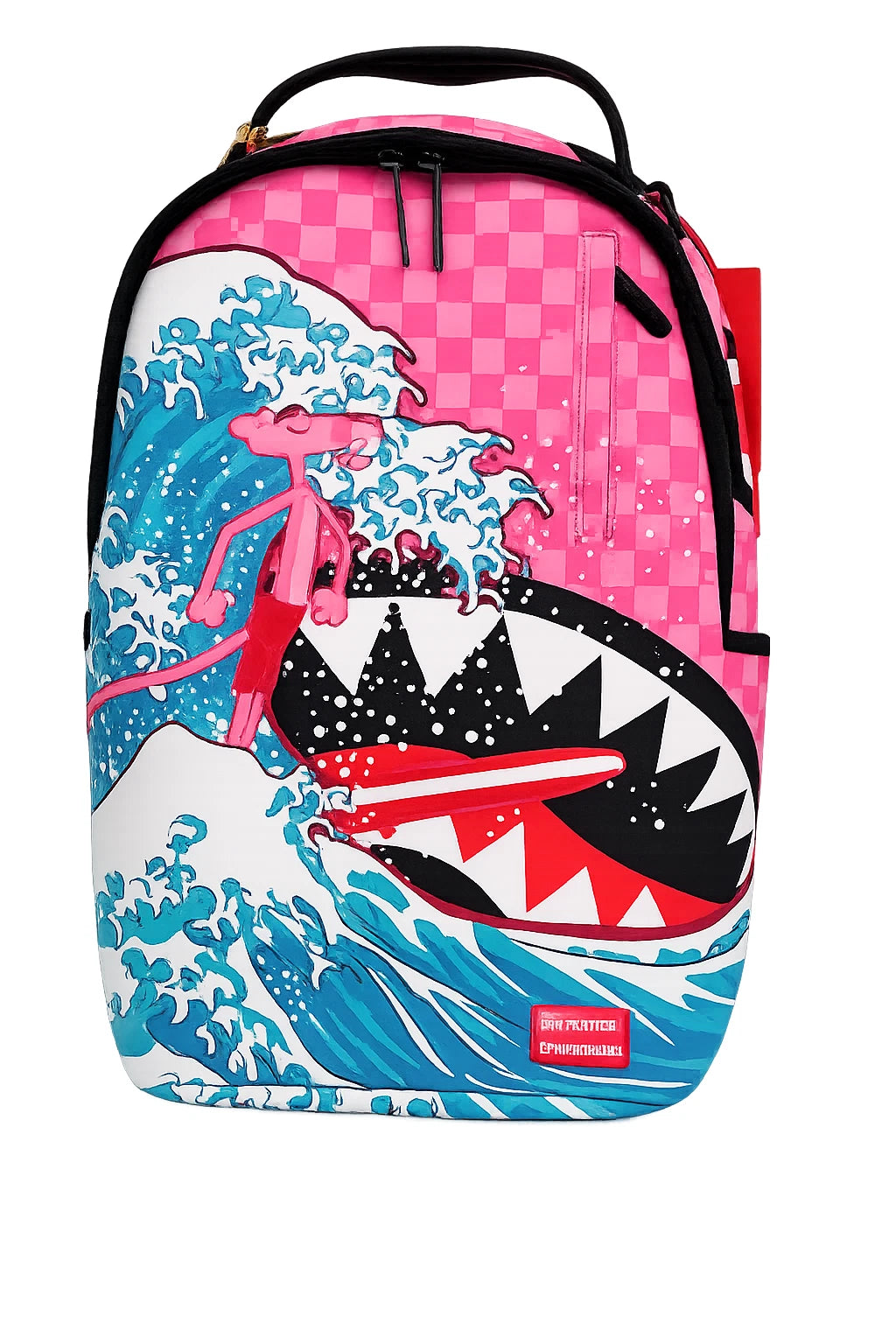 Futurebag™ Pink Panther Graphic Shoulder Strap Outdoor Backpack