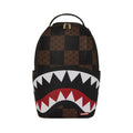 Futurebag™ Check Paris Backpack Brown Shoulder Strap