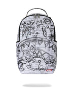 Futurebag™ Class Dismissed Backpack White Graphic Shoulder Strap