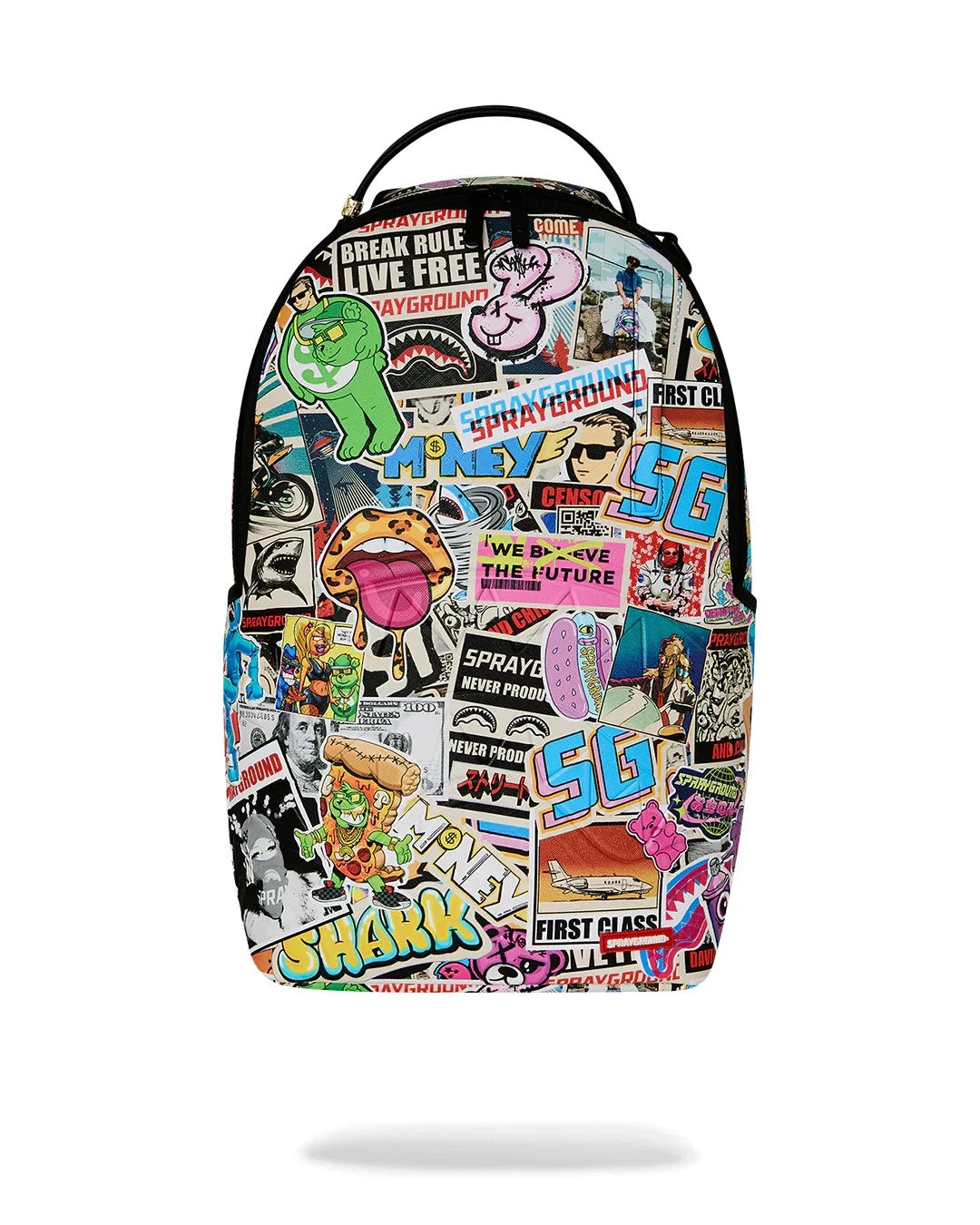 Futurebag™ Life's A Movie Backpack Multi Graphic Shoulder Strap