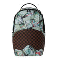 Futurebag™ Money Banks Backpack Multicolor Check Adjustable Strap