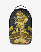 Futurebag™ Monopoly Statue Backpack Black Graphic Shoulder Strap