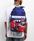 Futurebag™ Santa Sketchy Paint Backpack Multicolor Graphic Print