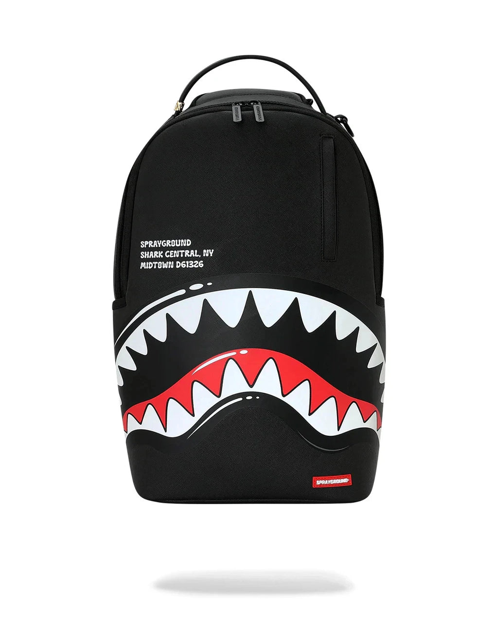 Futurebag™ Shark Central Bubble Shark Backpack Black Top Handle