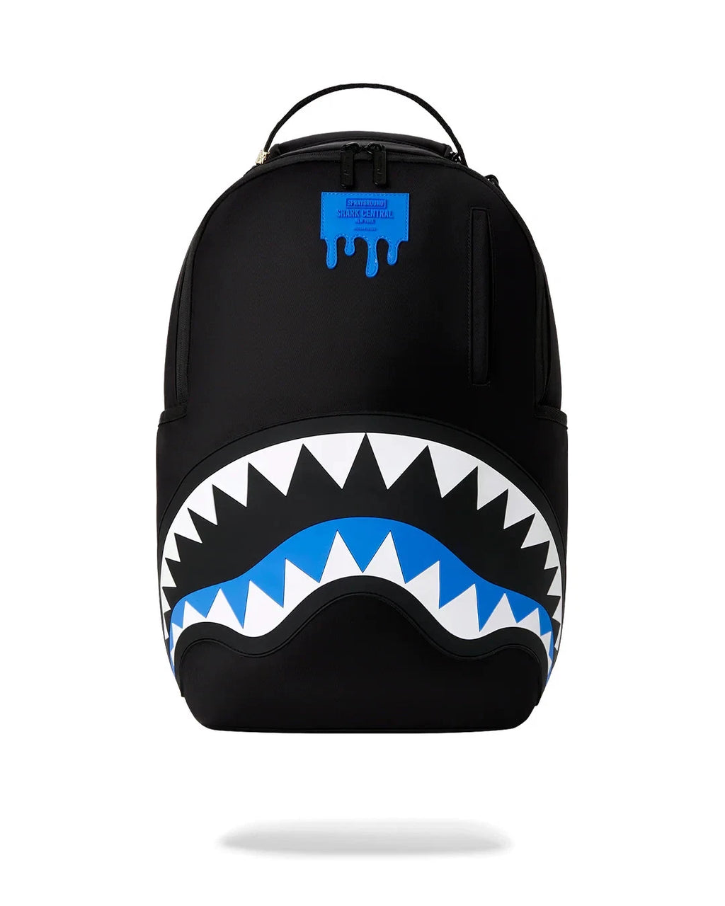 Futurebag™ Shark Central Passport Backpack Black Shoulder Strap