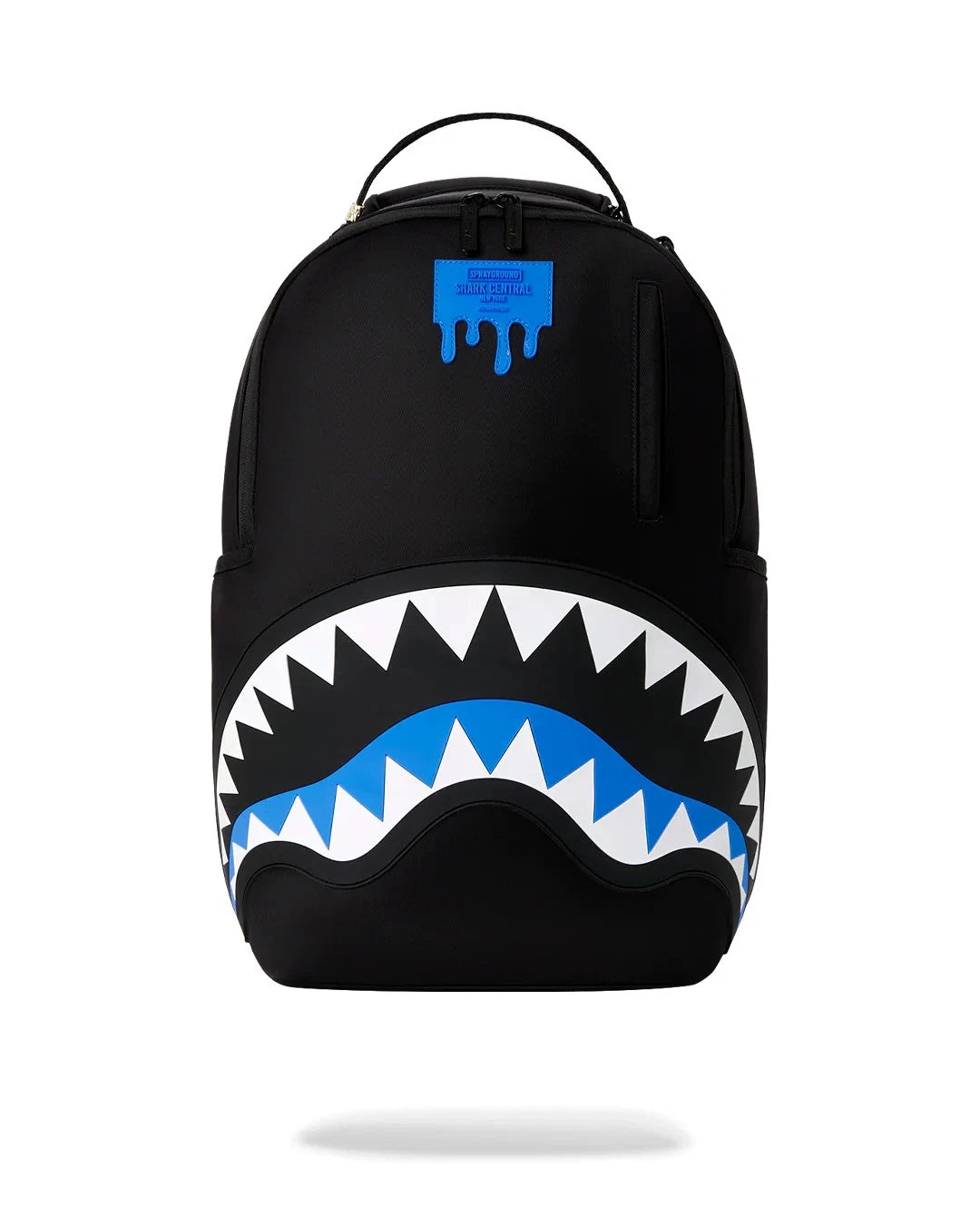 Futurebag™ Shark Central Passport Backpack Black Shoulder Strap