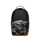 Futurebag™ Subway Vandals Backpack Black Graphic Shoulder Strap