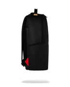 Futurebag™ The Golden Fang Shark Backpack Black Shoulder Strap