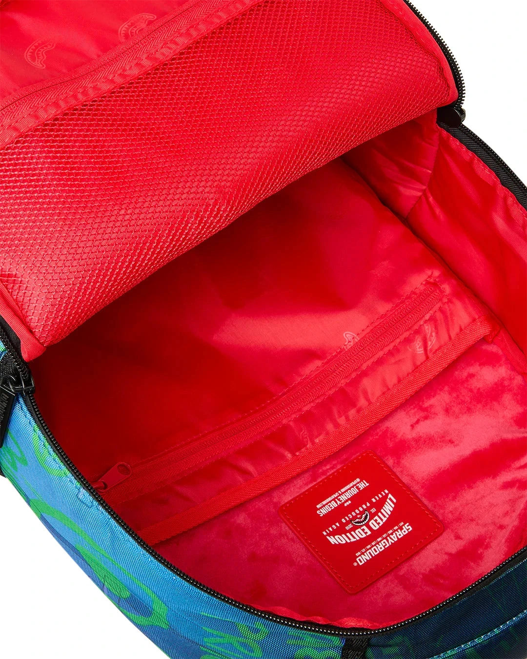 Futurebag™ DC Joker NO Rules Backpack Blue Shoulder Strap