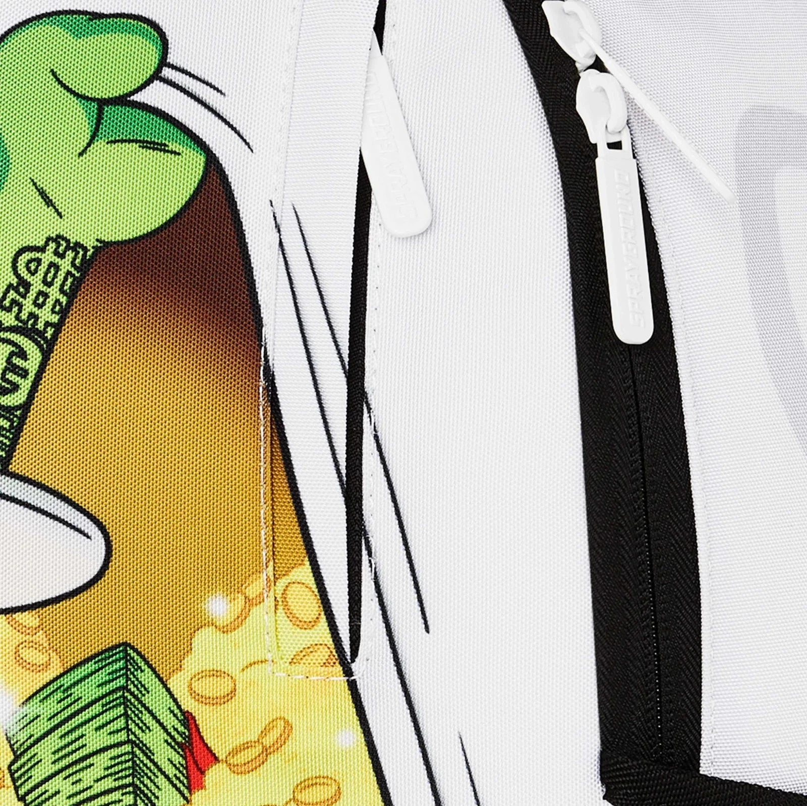 Futurebag™ Money Bear Stash Backpack Multi Graphic Top Handle