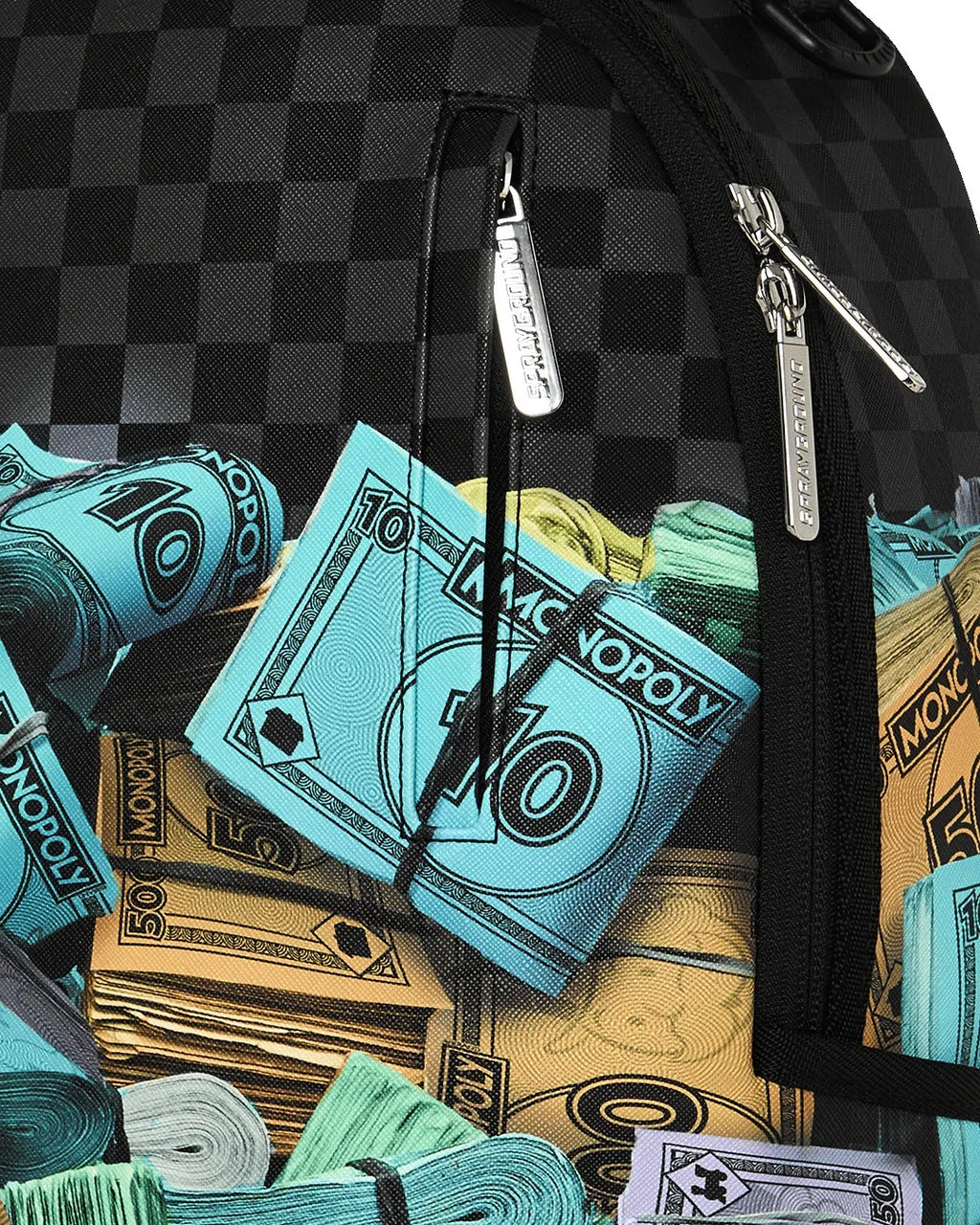 Futurebag™ Monopoly Money Stacks Backpack Multi Top Handle