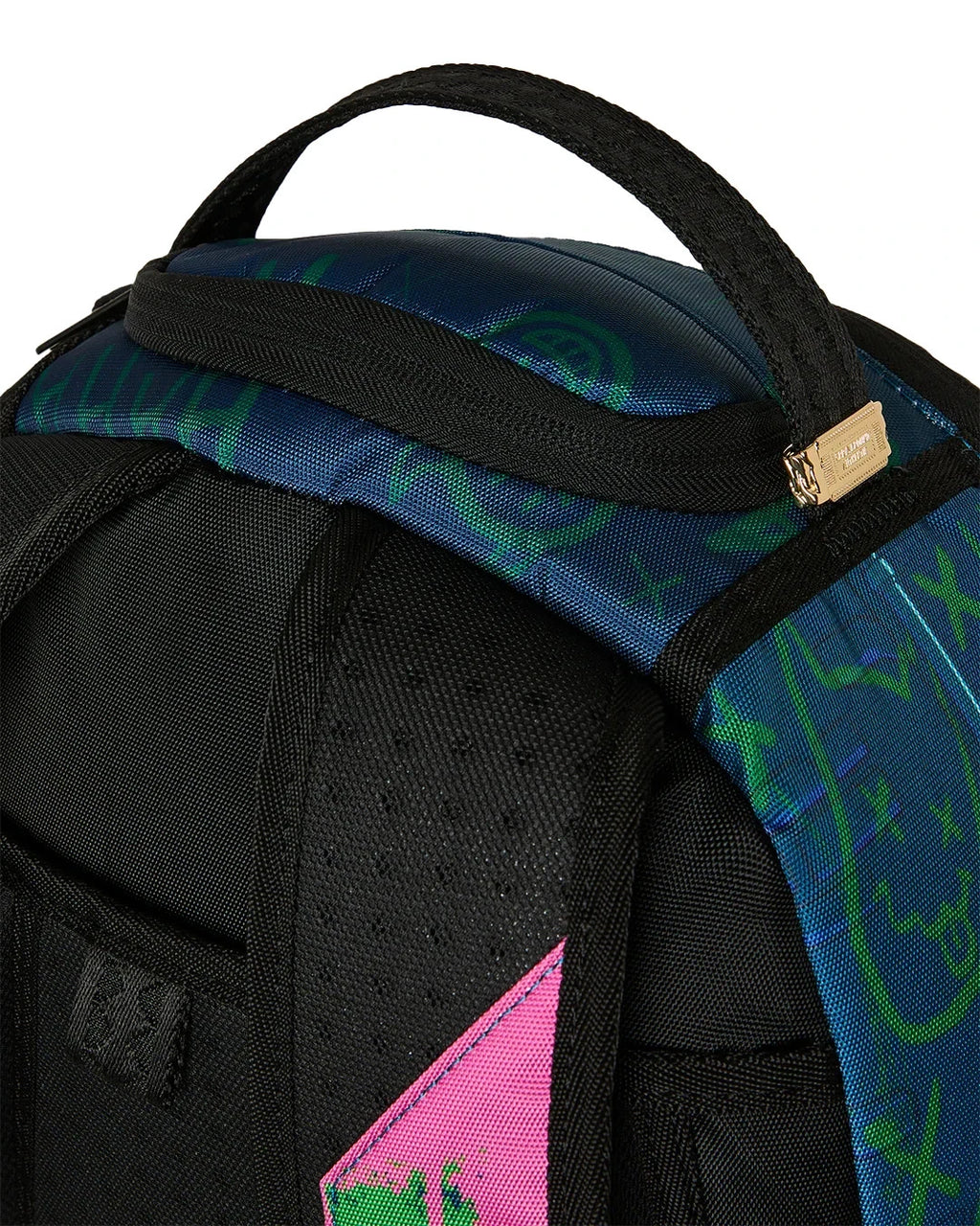 Futurebag™ DC Joker NO Rules Backpack Blue Shoulder Strap