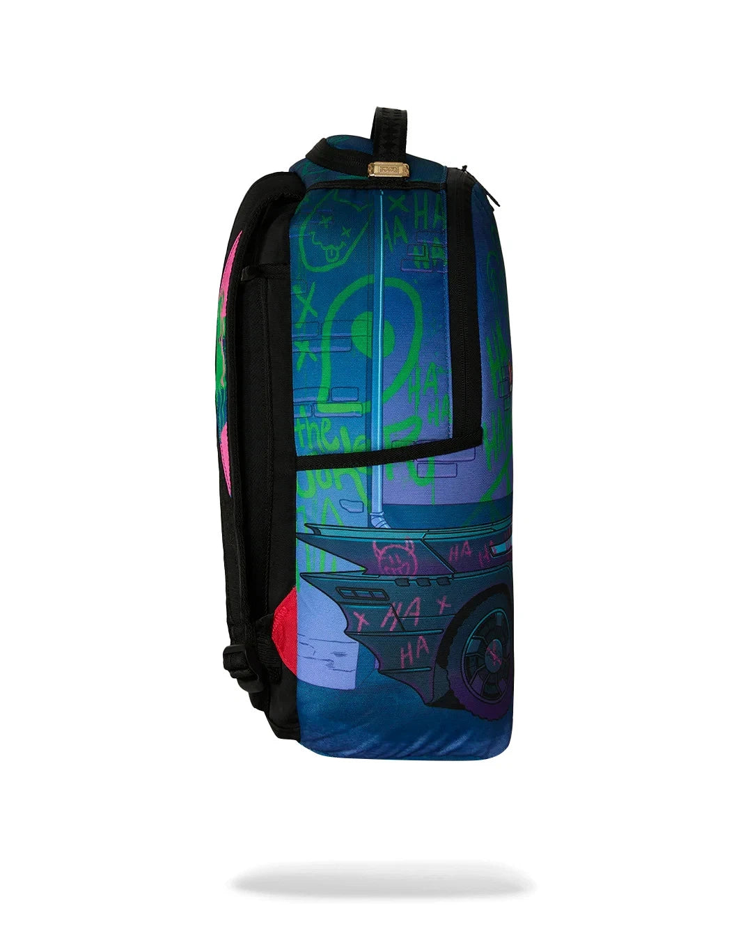 Futurebag™ DC Joker NO Rules Backpack Blue Shoulder Strap