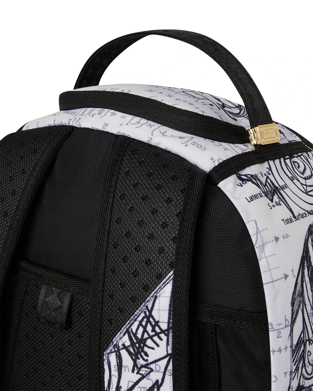 Futurebag™ Class Dismissed Backpack White Graphic Shoulder Strap