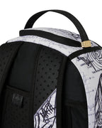 Futurebag™ Class Dismissed Backpack White Graphic Shoulder Strap