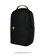 Futurebag™ The Golden Fang Shark Backpack Black Shoulder Strap