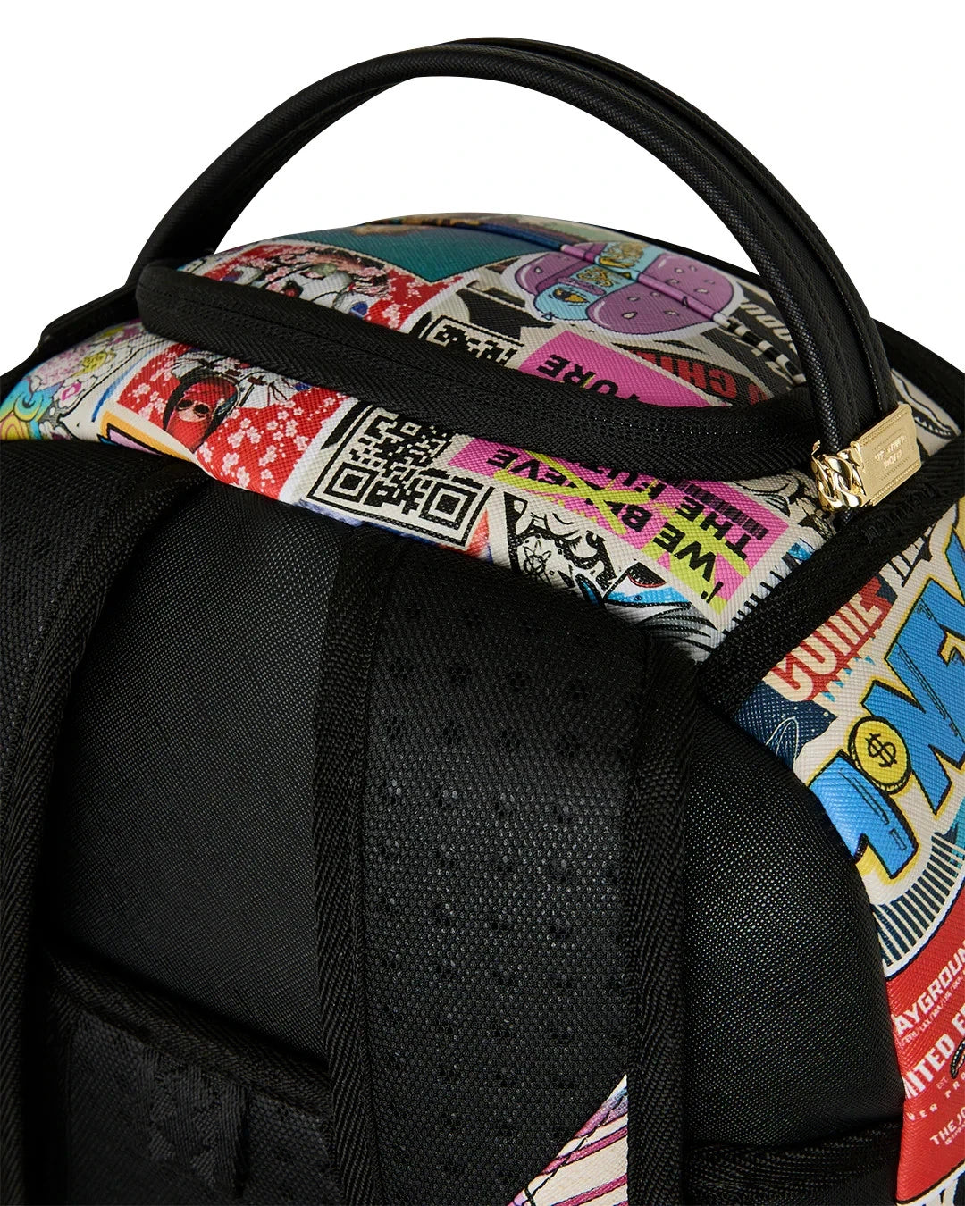 Futurebag™ Life's A Movie Backpack Multi Graphic Shoulder Strap