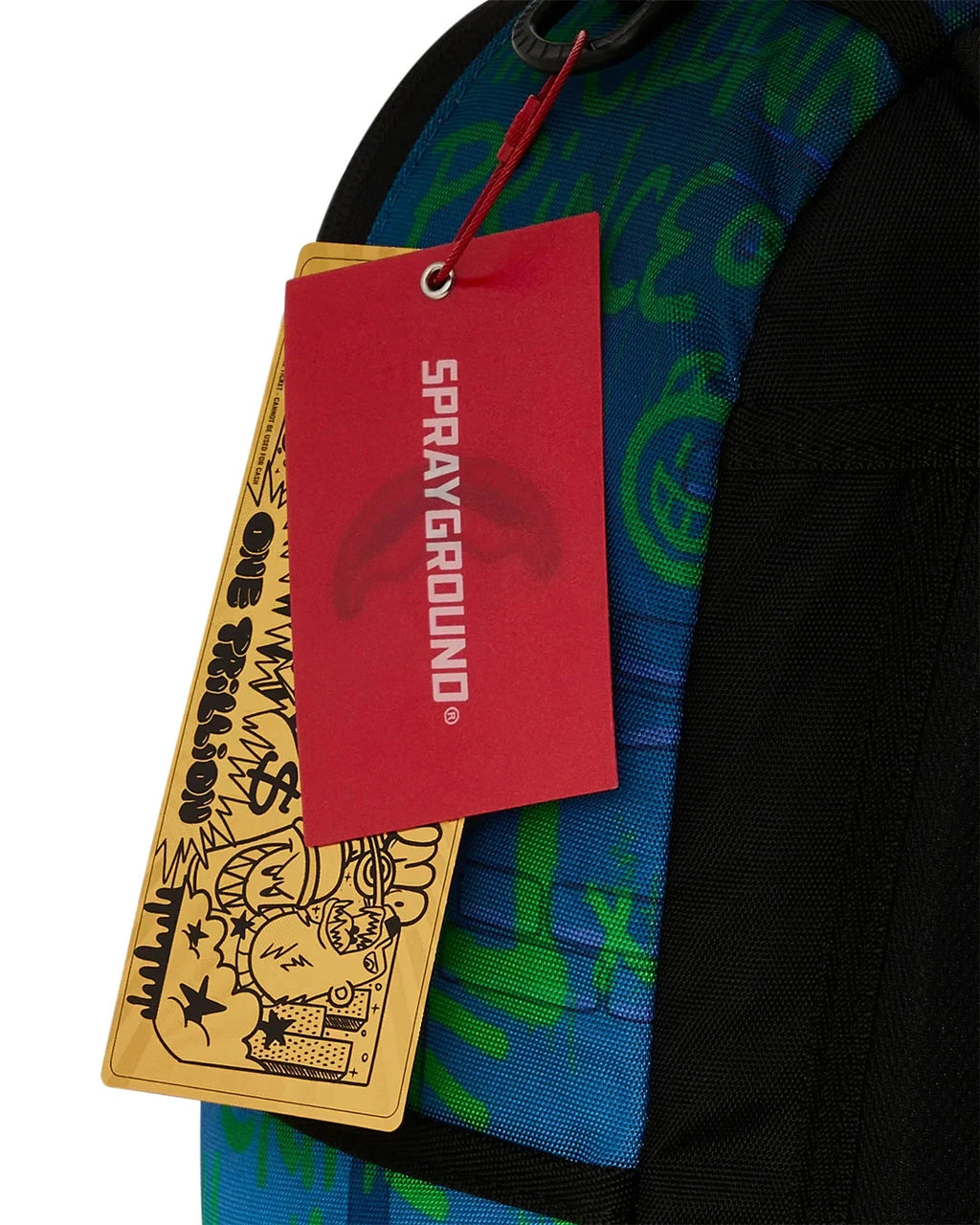 Futurebag™ DC Joker NO Rules Backpack Blue Shoulder Strap