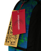 Futurebag™ DC Joker NO Rules Backpack Blue Shoulder Strap