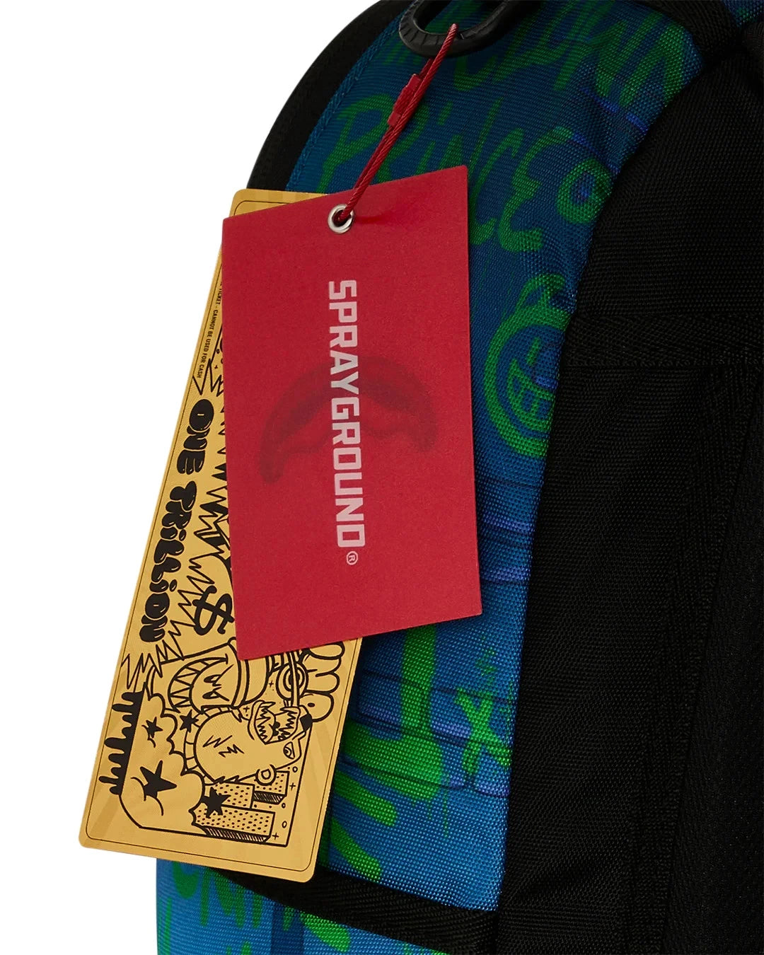 Futurebag™ DC Joker NO Rules Backpack Blue Shoulder Strap